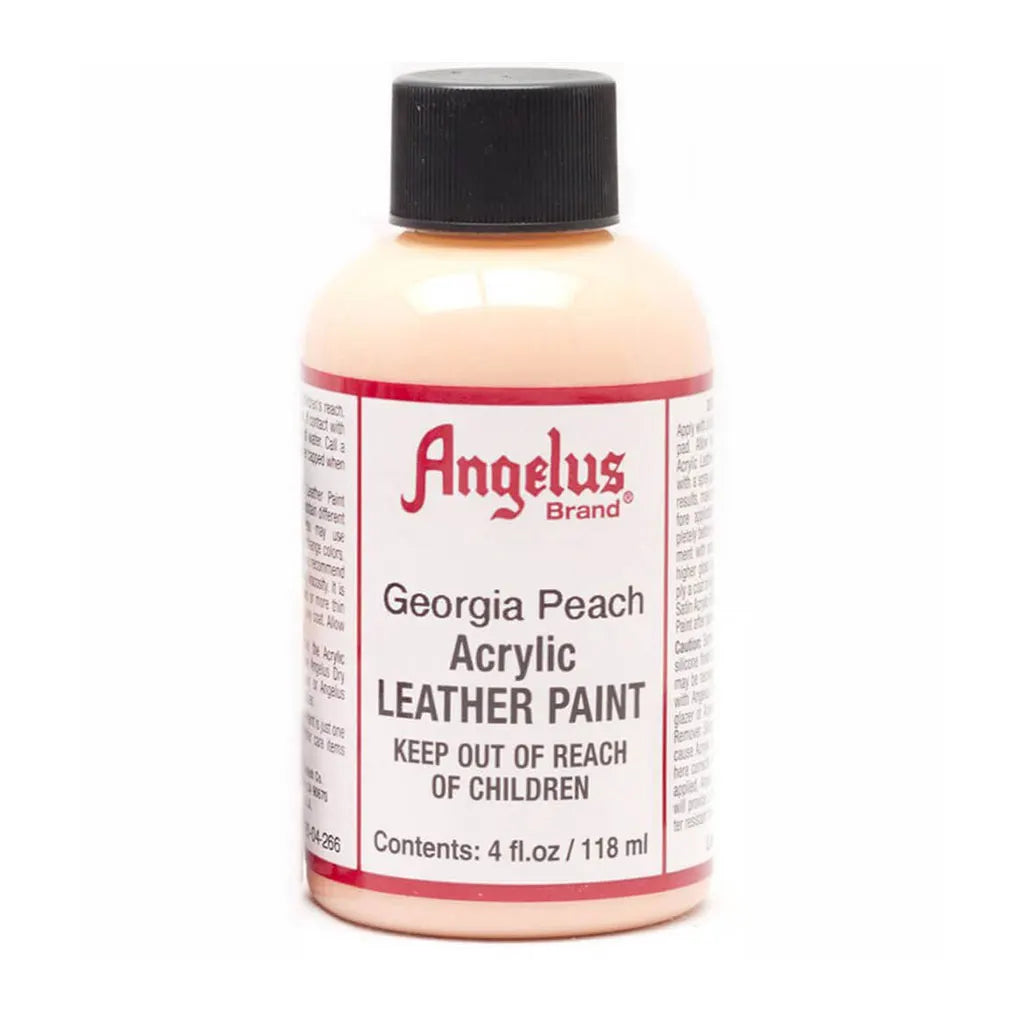 Angelus Acrylic Leather Paint 4oz Georgia Peach