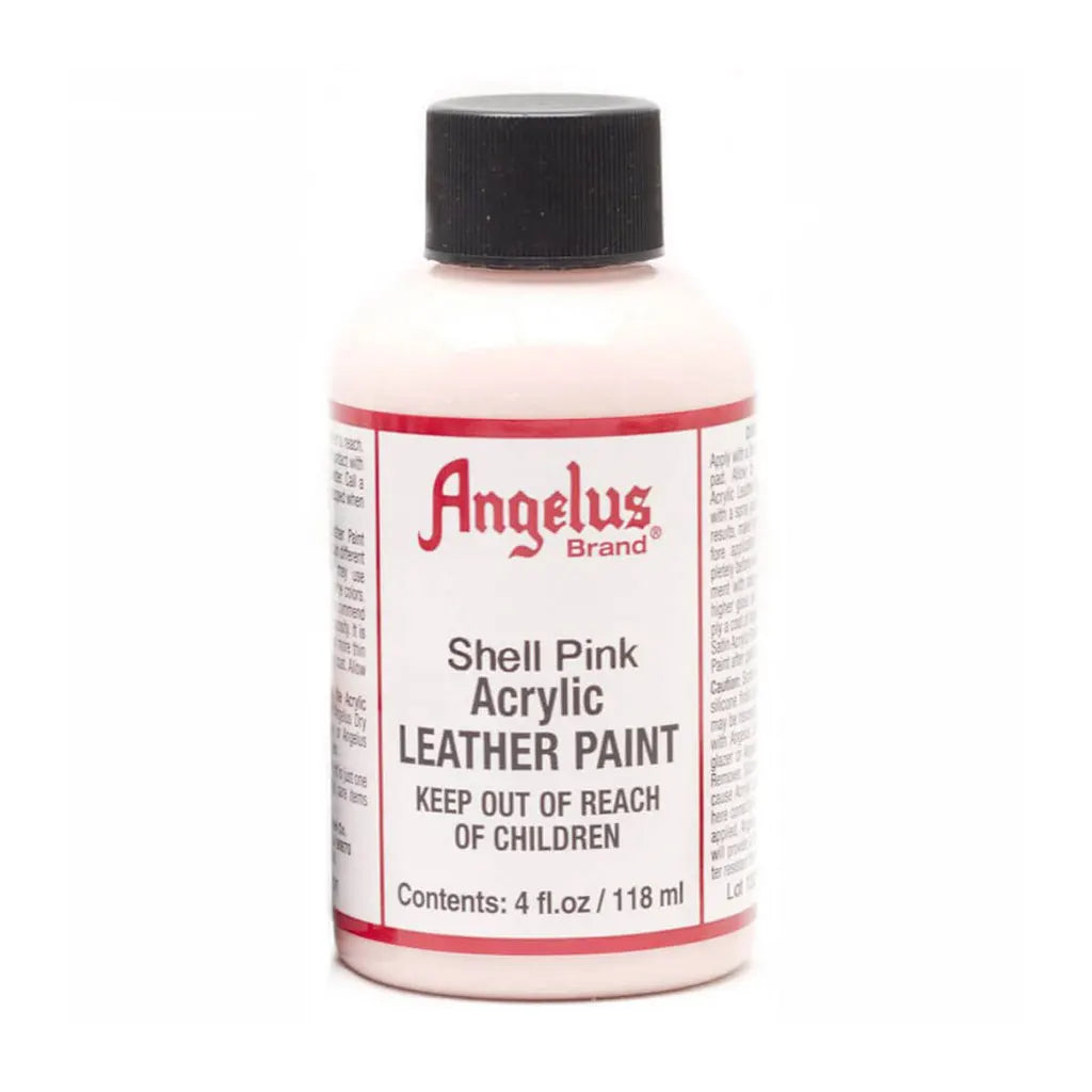 Angelus Acrylic Leather Paint 4oz Shell Pink