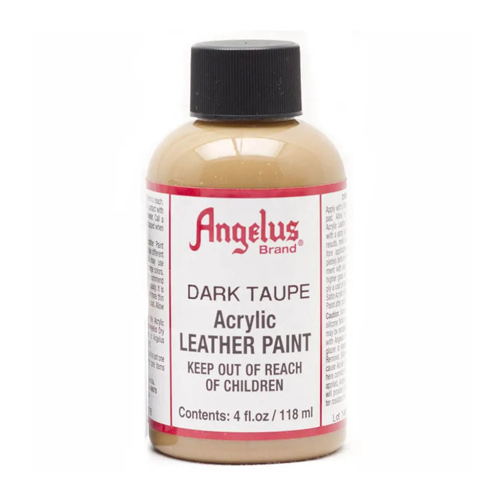 Angelus Acrylic Leather Paint 4oz Dark Taupe