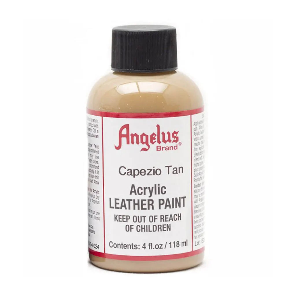 Angelus Acrylic Leather Paint 4oz Capezio Tan