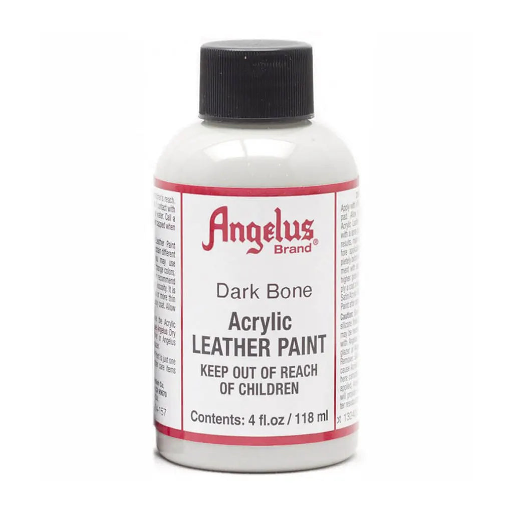 Angelus Acrylic Leather Paint 4oz Dark Bone