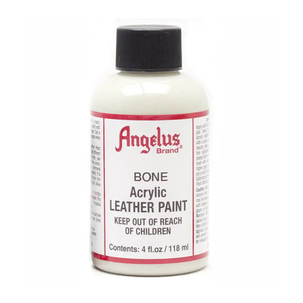 Angelus Acrylic Leather Paint 4oz Bone