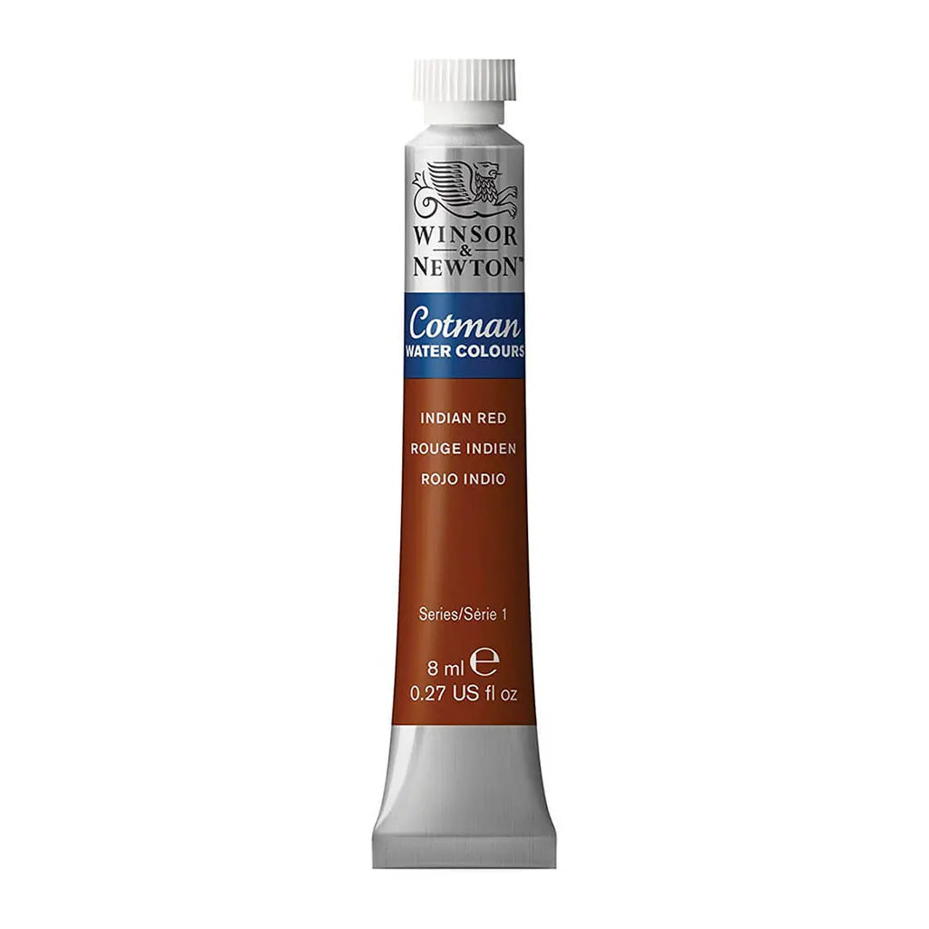 Winsor & Newton Cotman Watercolour 8ml Indian Red S1