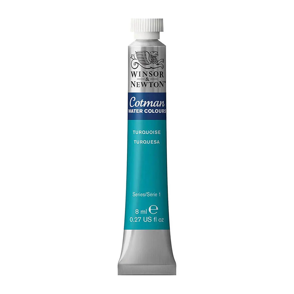 Winsor & Newton Cotman Watercolour 8ml Turquoise S1