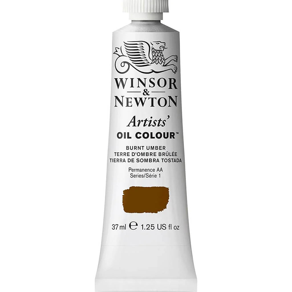 Winsor & Newton Artists Oil Colour 37ml Burnt Umber S1