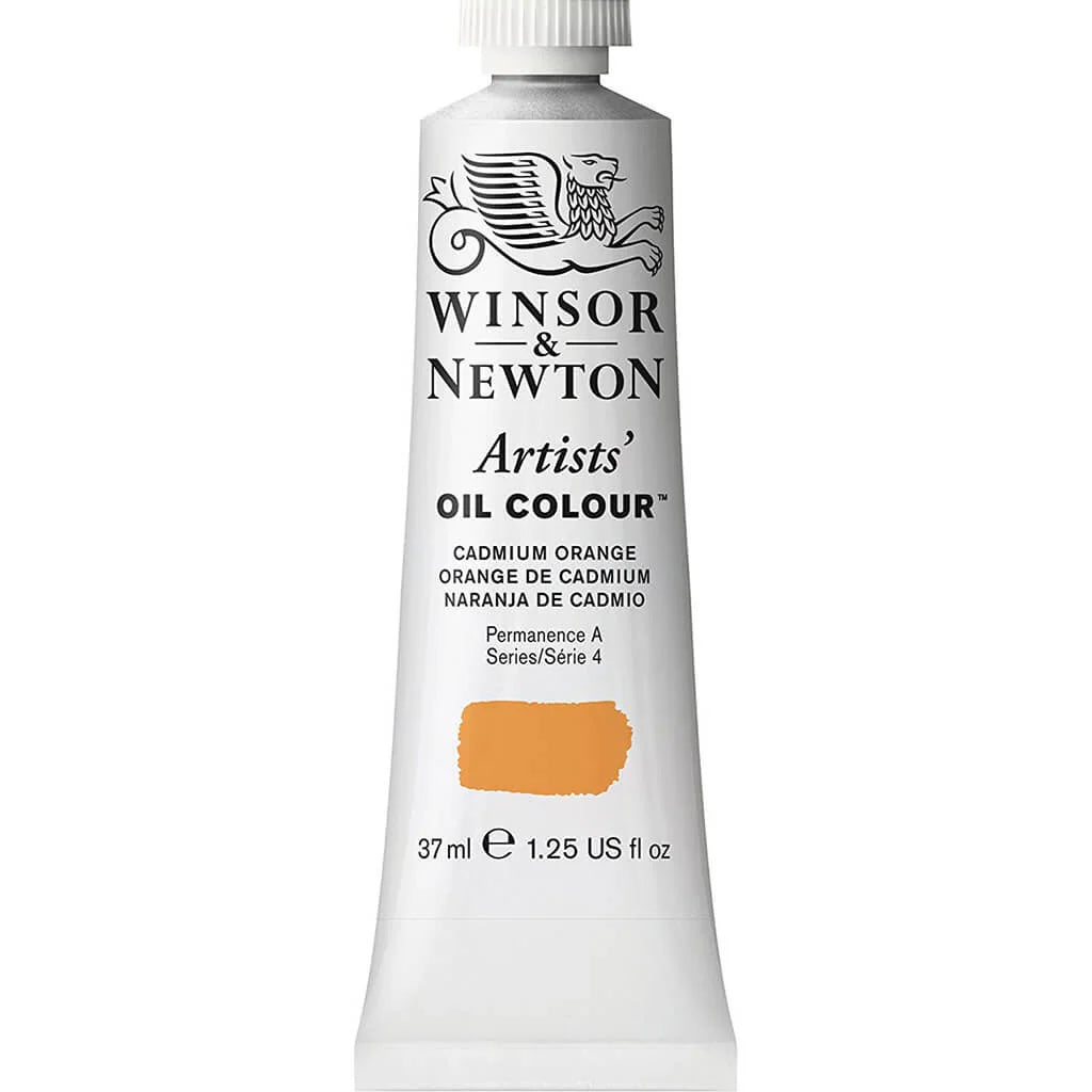 Winsor & Newton Artists Oil Colour 37ml Cadmium Orange S4