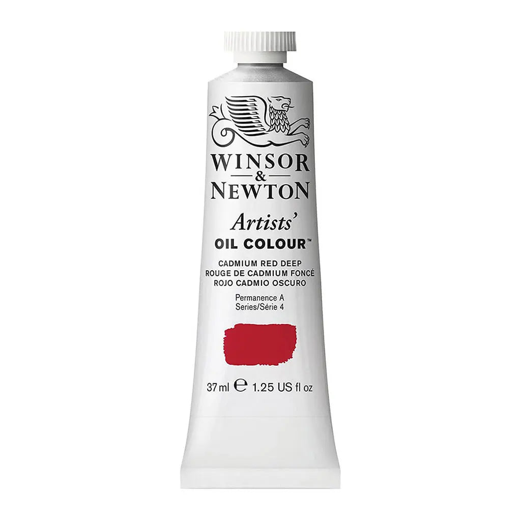 Winsor & Newton Artists Oil Colour 37ml Cadmium Red Deep S4