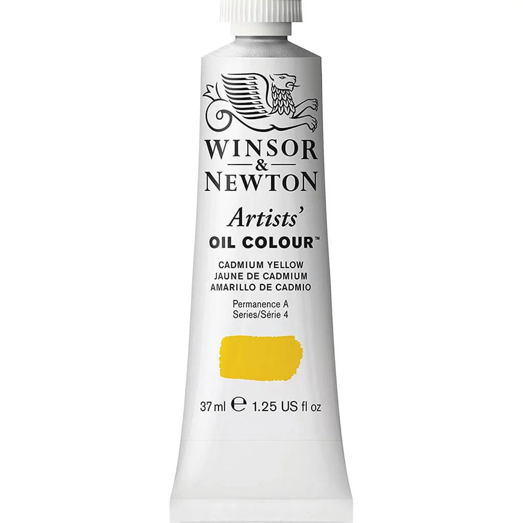 Winsor & Newton Artists Oil Colour 37ml Cadmium Yellow S4