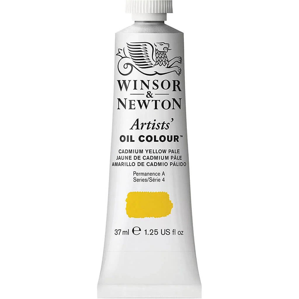 Winsor & Newton Artists Oil Colour 37ml Cadmium Yellow Pale S4