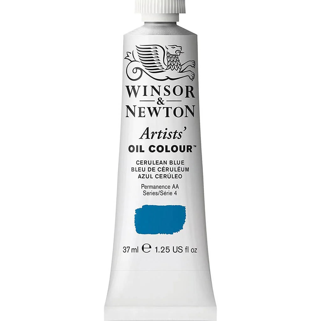 Winsor & Newton Artists Oil Colour 37ml Cerulean Blue S4