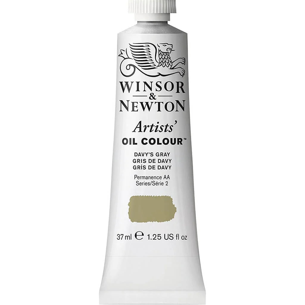 Winsor & Newton Artists Oil Colour 37ml DavyS Gray S2