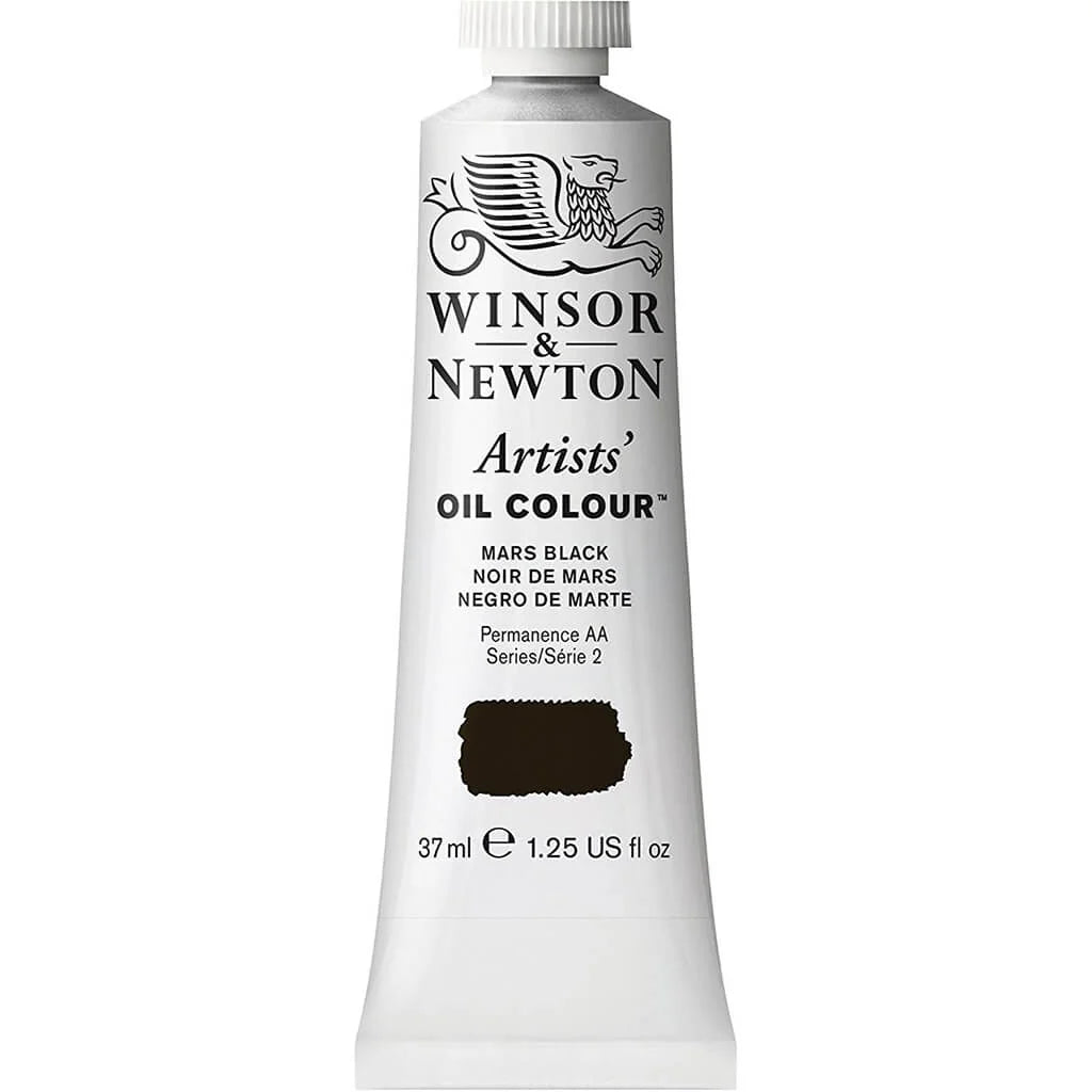 Winsor & Newton Artists Oil Colour 37ml Mars Black S2