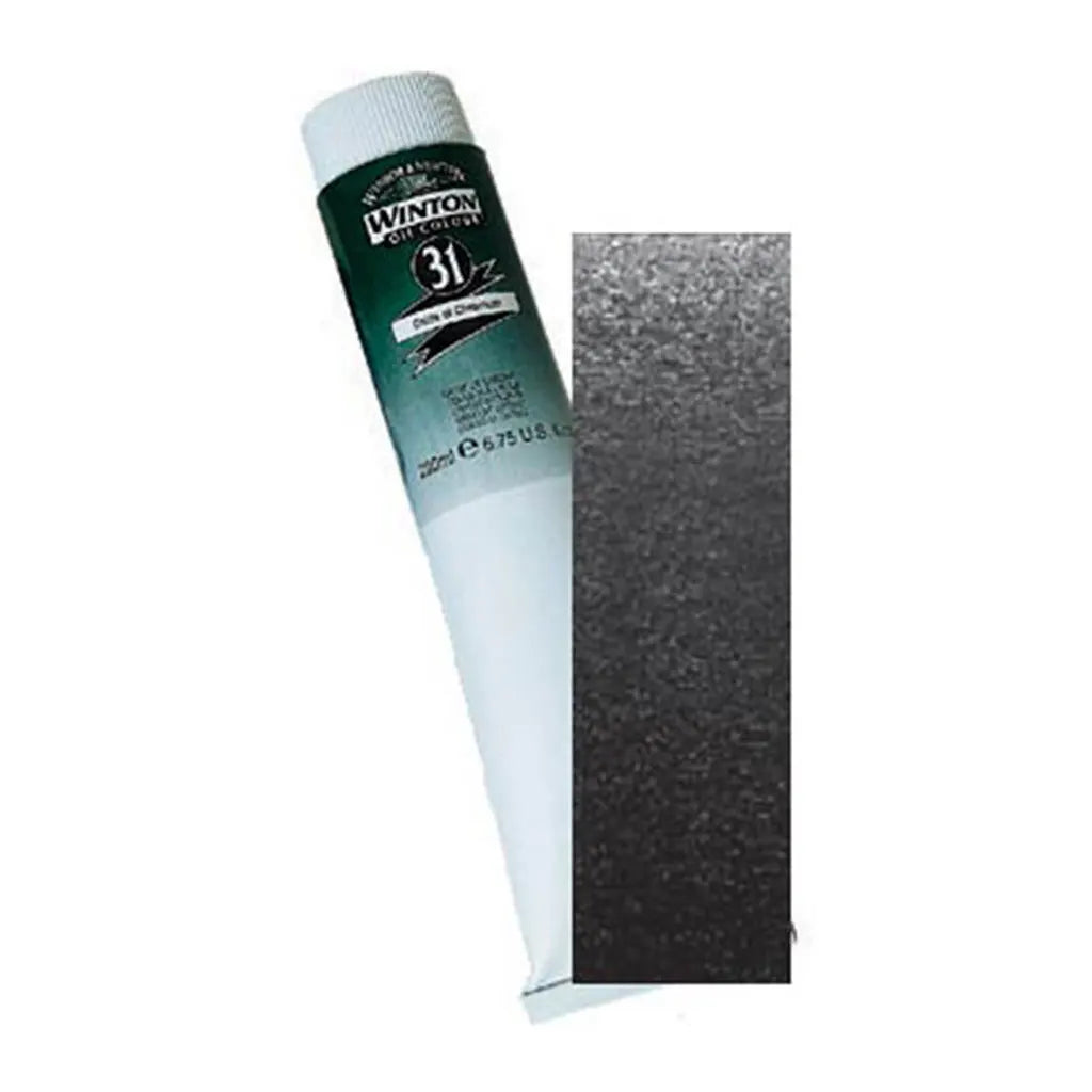 Winsor & Newton Winton Oil Color 200ml Lamp Black S1