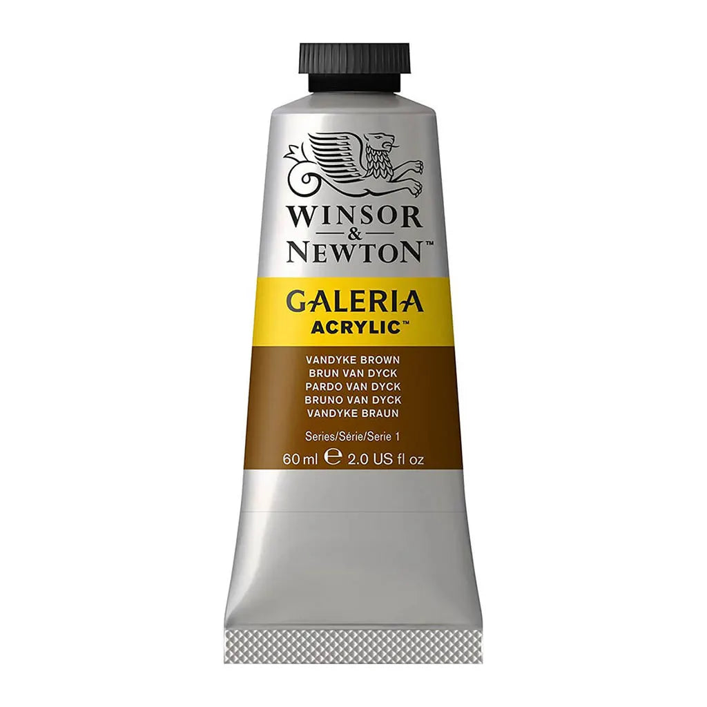 Winsor & Newton Galeria Acrylic 60ml Vandyke Brown S1