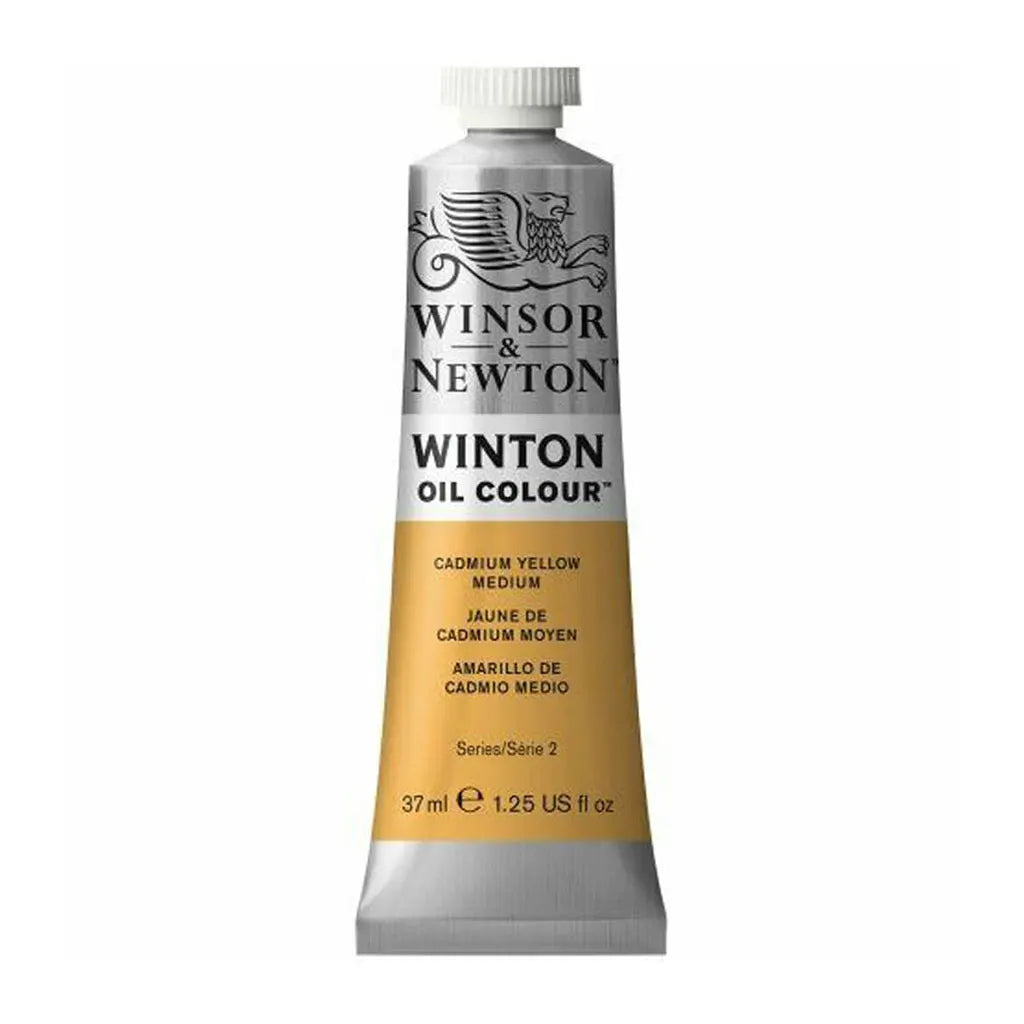 Winsor & Newton Winton Oil Color 37ml Cadmium Yellow Medium S2