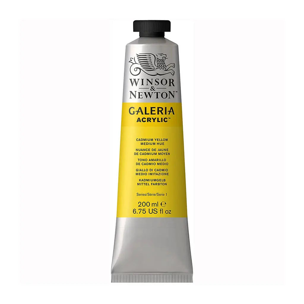 Winsor & Newton Galeria Acrylic 200ml Cadmium Yellow Medium Hue S1