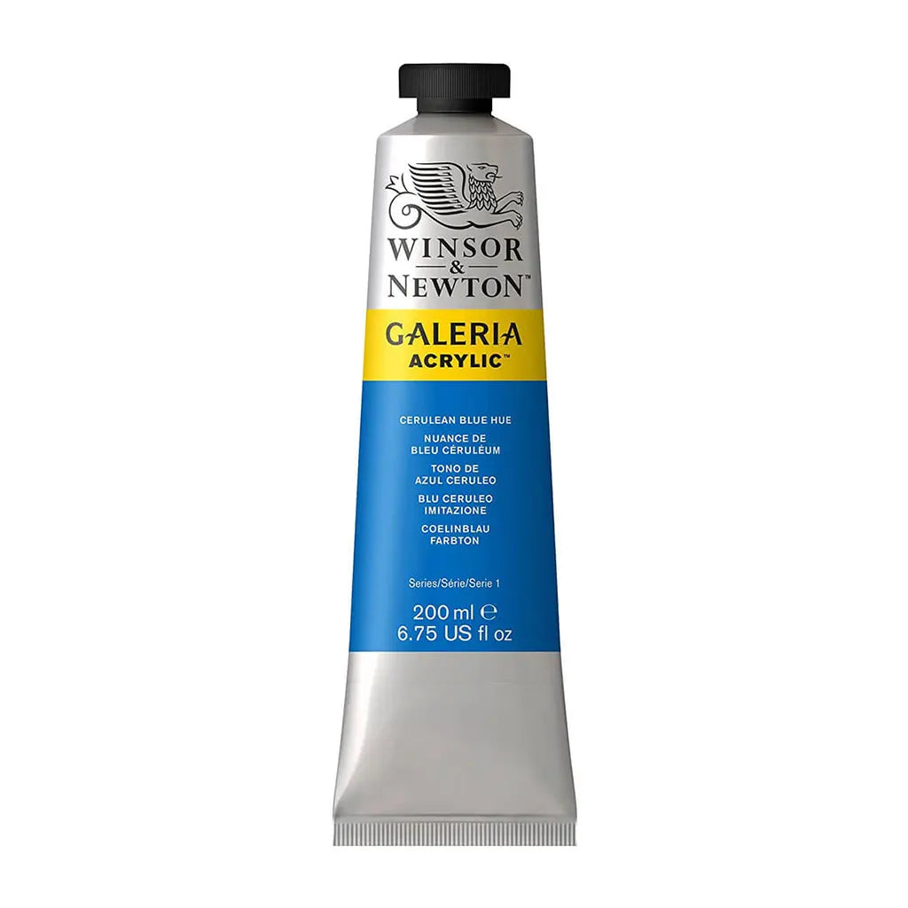 Winsor & Newton Galeria Acrylic 200ml Cerulean Blue Hue S1