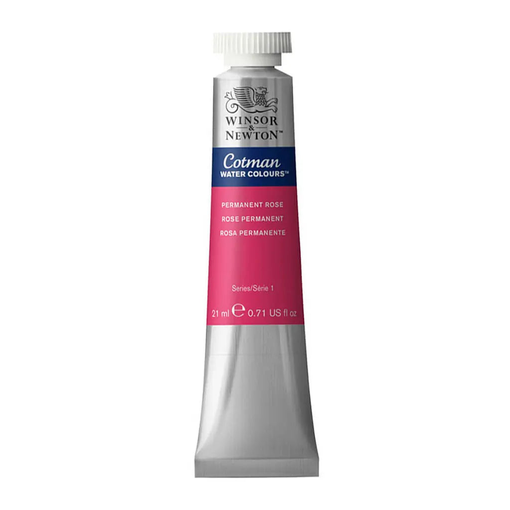 Winsor & Newton Cotman Watercolour 21ml Permanent Rose S1