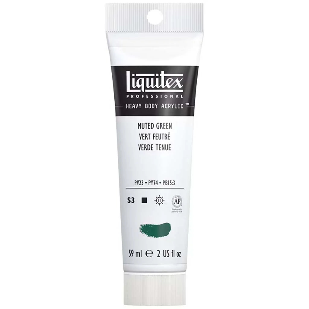 Liquitex Professional Heavy Body Acrylic 59ml (2oz) Muted Green S3