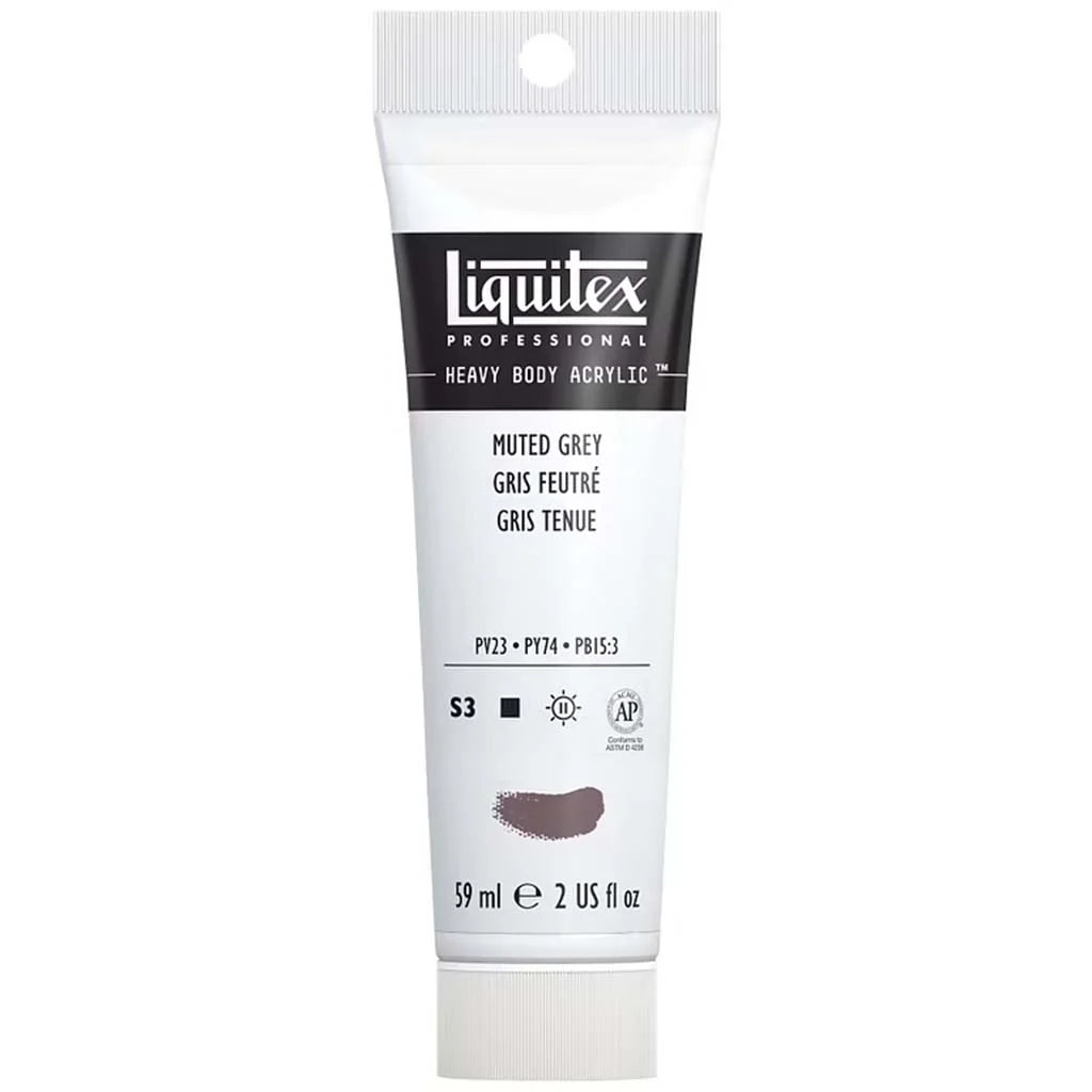 Liquitex Professional Heavy Body Acrylic 59ml (2oz) Muted Grey S3