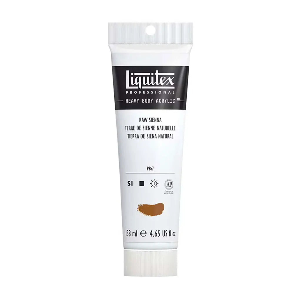 Liquitex Professional Heavy Body Acrylic 138ml (4.65oz) Raw Sienna S1