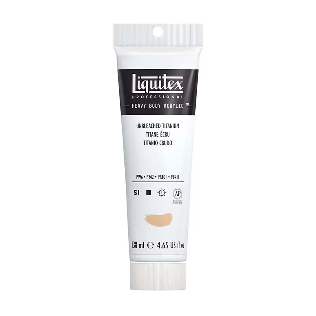 Liquitex Professional Heavy Body Acrylic 138ml (4.65oz) Unbleached Titanium S1