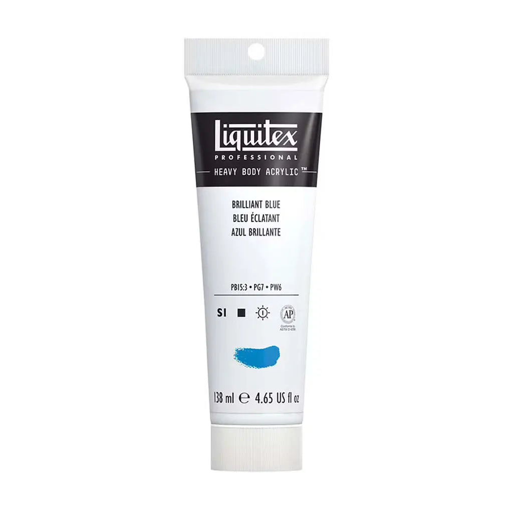 Liquitex Professional Heavy Body Acrylic 138ml (4.65oz) Brilliant Blue S1