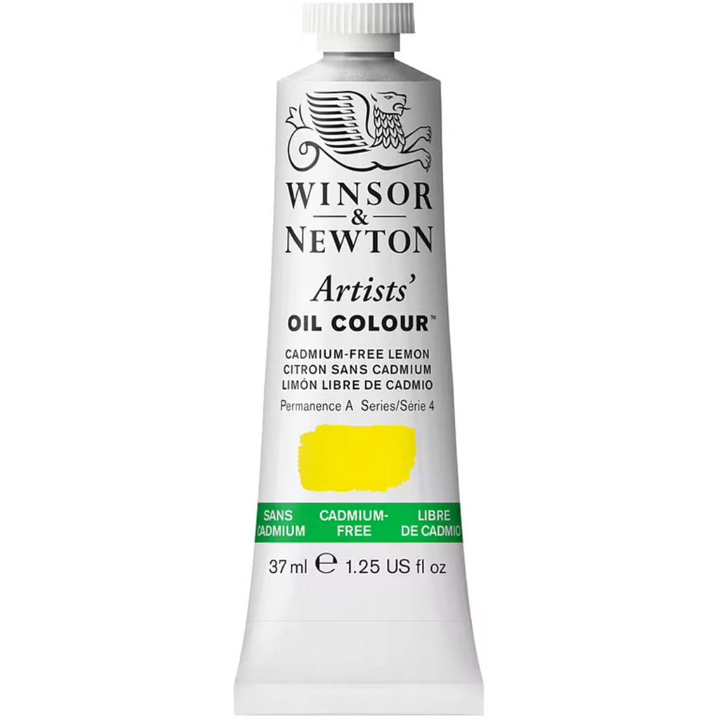 Winsor & Newton Artists Oil Colour 37ml Cadmium Free Lemon S4