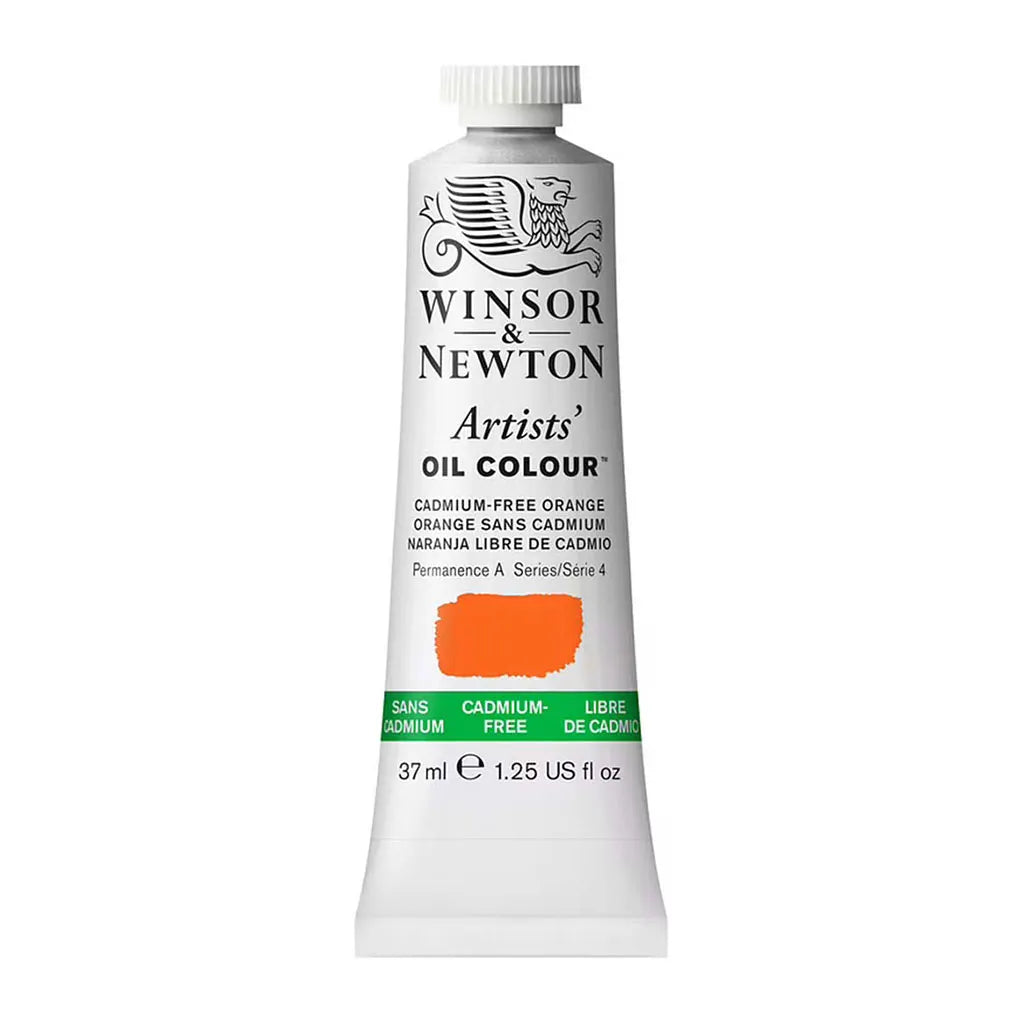 Winsor & Newton Artists Oil Colour 37ml Cadmium Free Orange S4