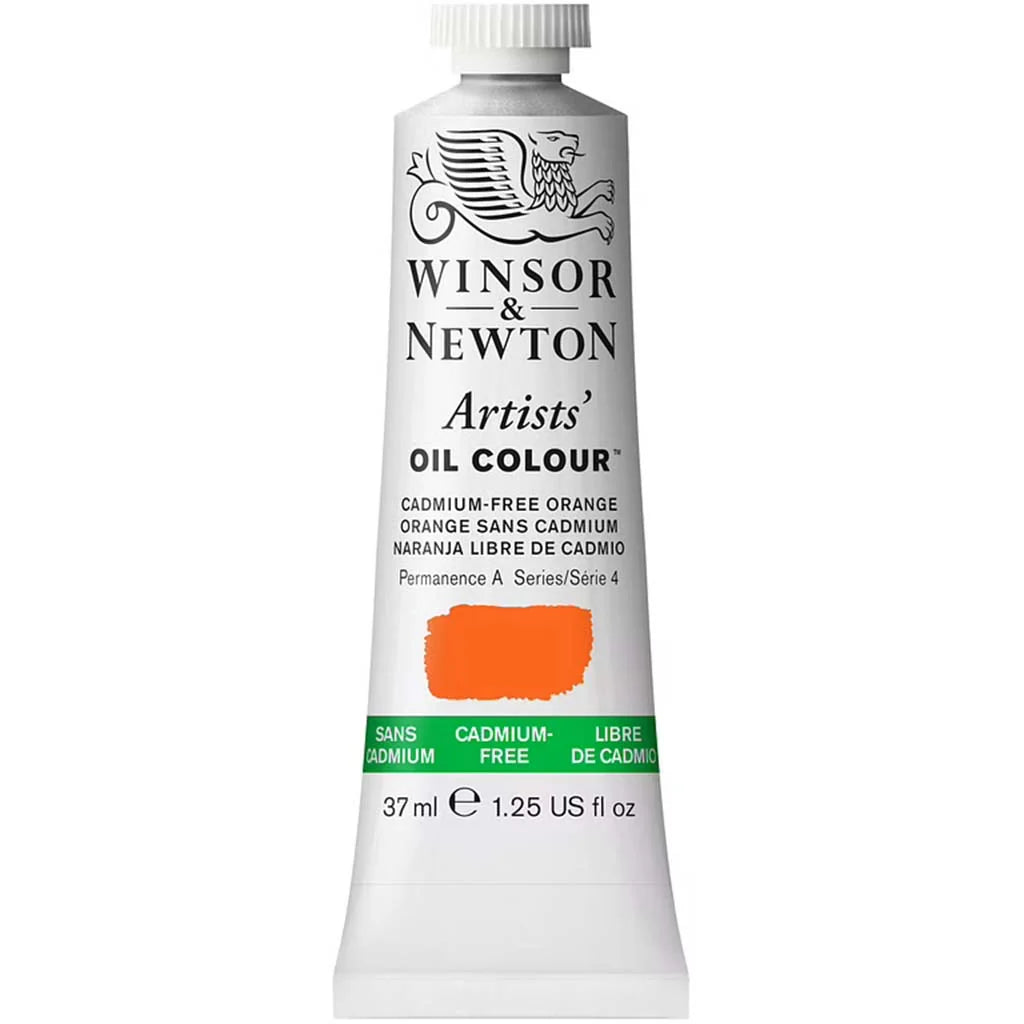 Winsor & Newton Artists Oil Colour 37ml Cadmium Free Orange S4