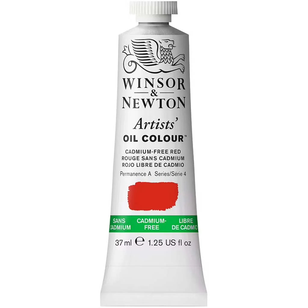 Winsor & Newton Artists Oil Colour 37ml Cadmium Free Red S4