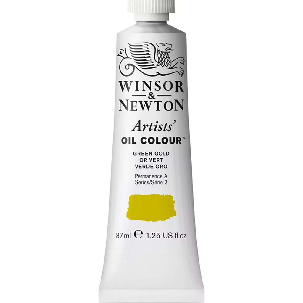 Winsor & Newton Artists Oil Colour 37ml Green Gold S2