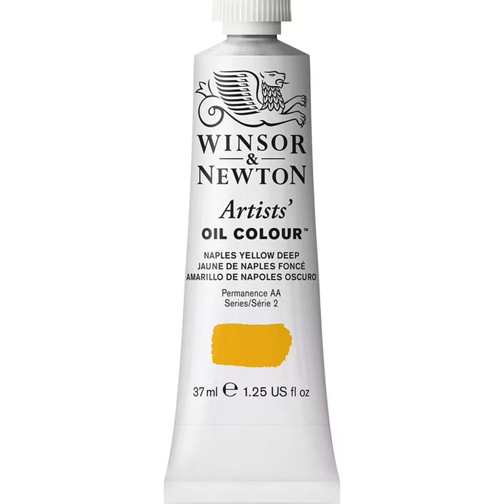 Winsor & Newton Artists Oil Colour 37ml Naples Yellow Deep S2