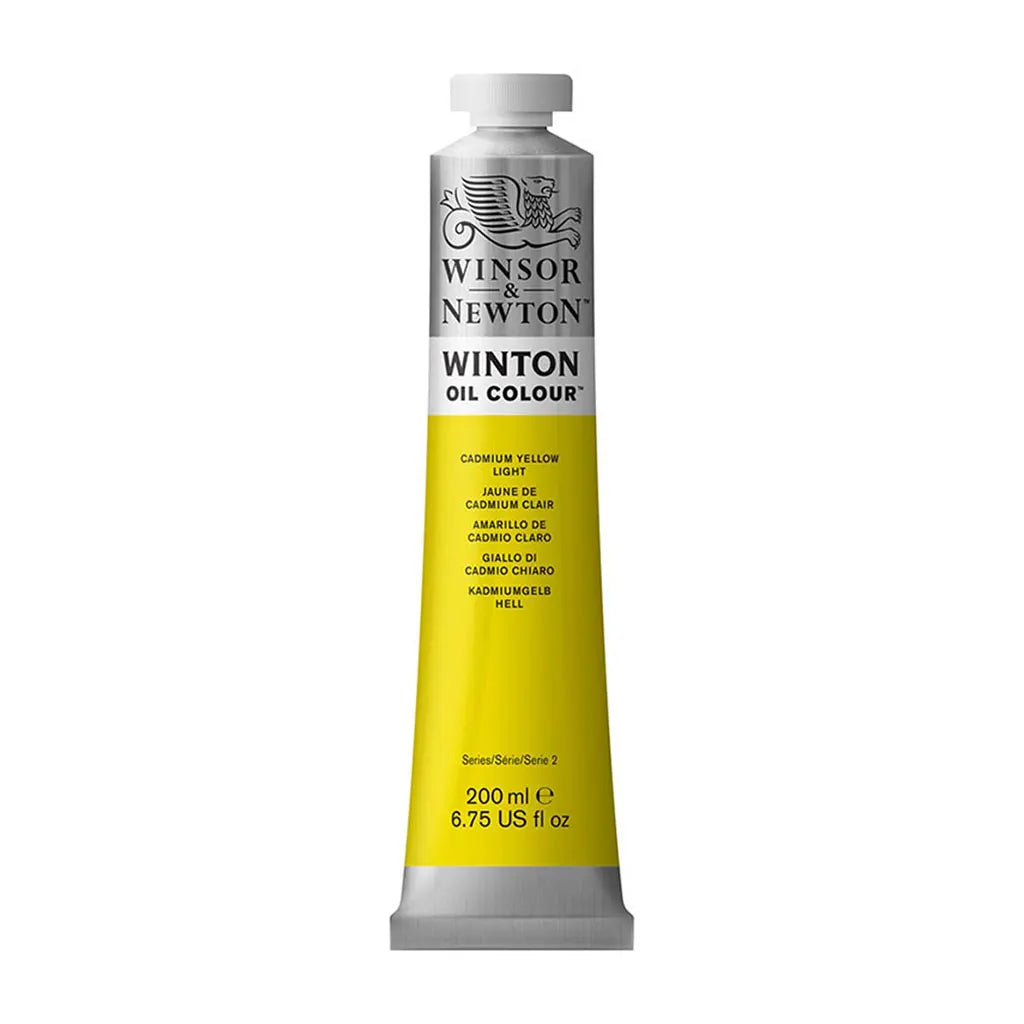Winsor & Newton Winton Oil Color 200ml Cadmium Yellow Light S2