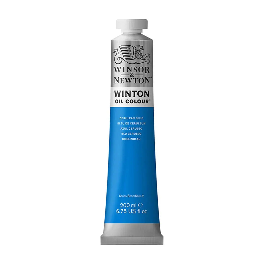 Winsor & Newton Winton Oil Color 200ml Cerulean Blue S2