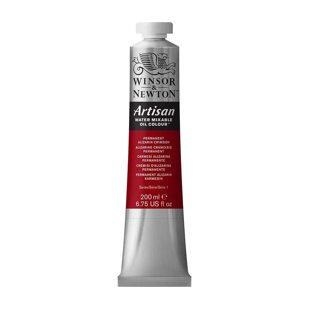 Winsor & Newton Artisan Mixable Oil Color 200ml Permanent Alizarin Crimson S1