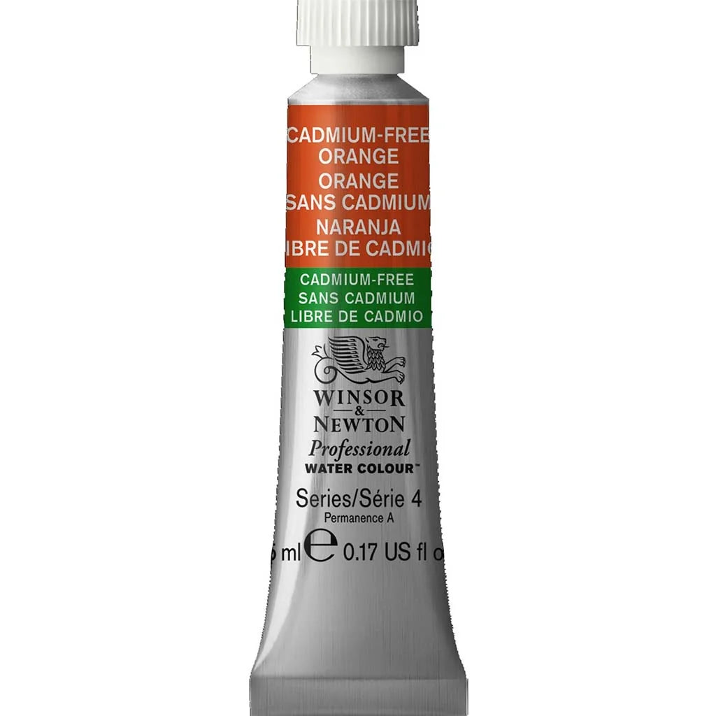 Winsor & Newton Professional Watercolour 5ml Cadmium-Free Orange S4