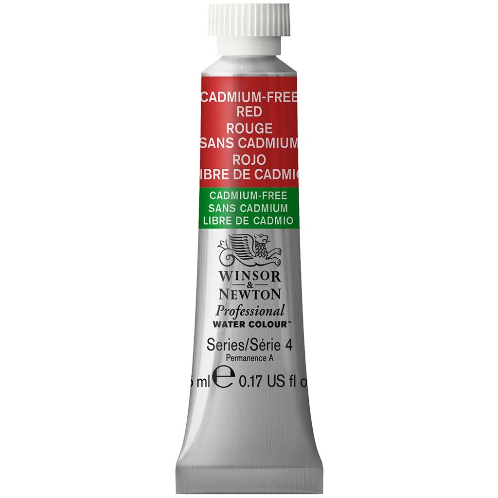 Winsor & Newton Professional Watercolour 5ml Cadmium-Free Red S4