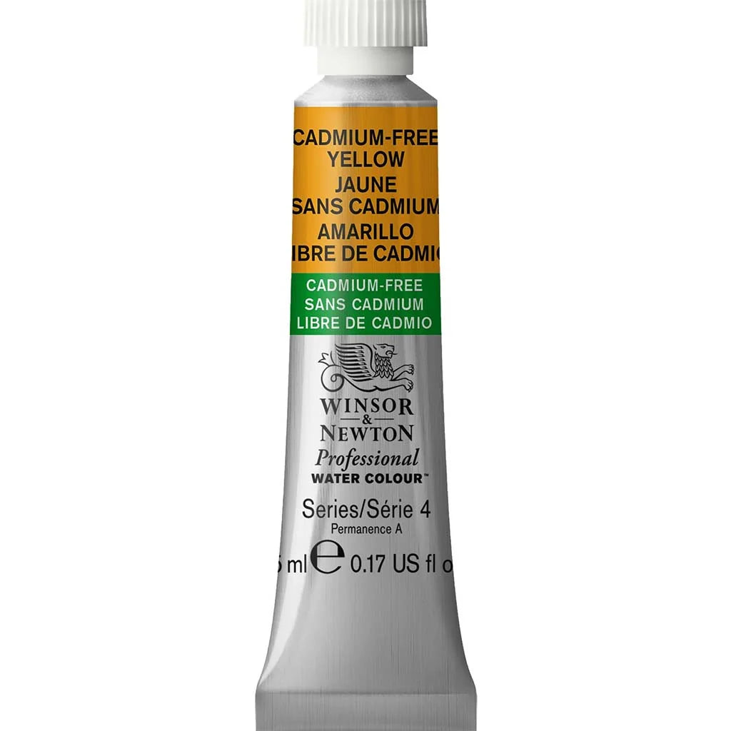 Winsor & Newton Professional Watercolour 5ml Cadmium-Free Yellow S4