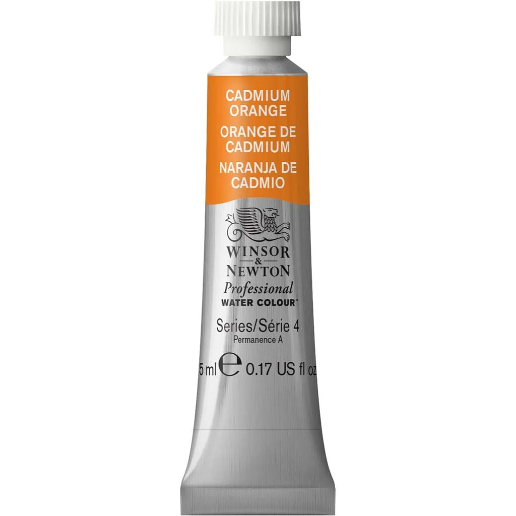 Winsor & Newton Professional Watercolour 5ml Cadmium Orange S4