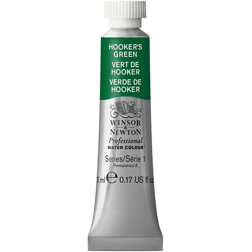 Winsor & Newton Professional Watercolour 5ml HookerS Green S1