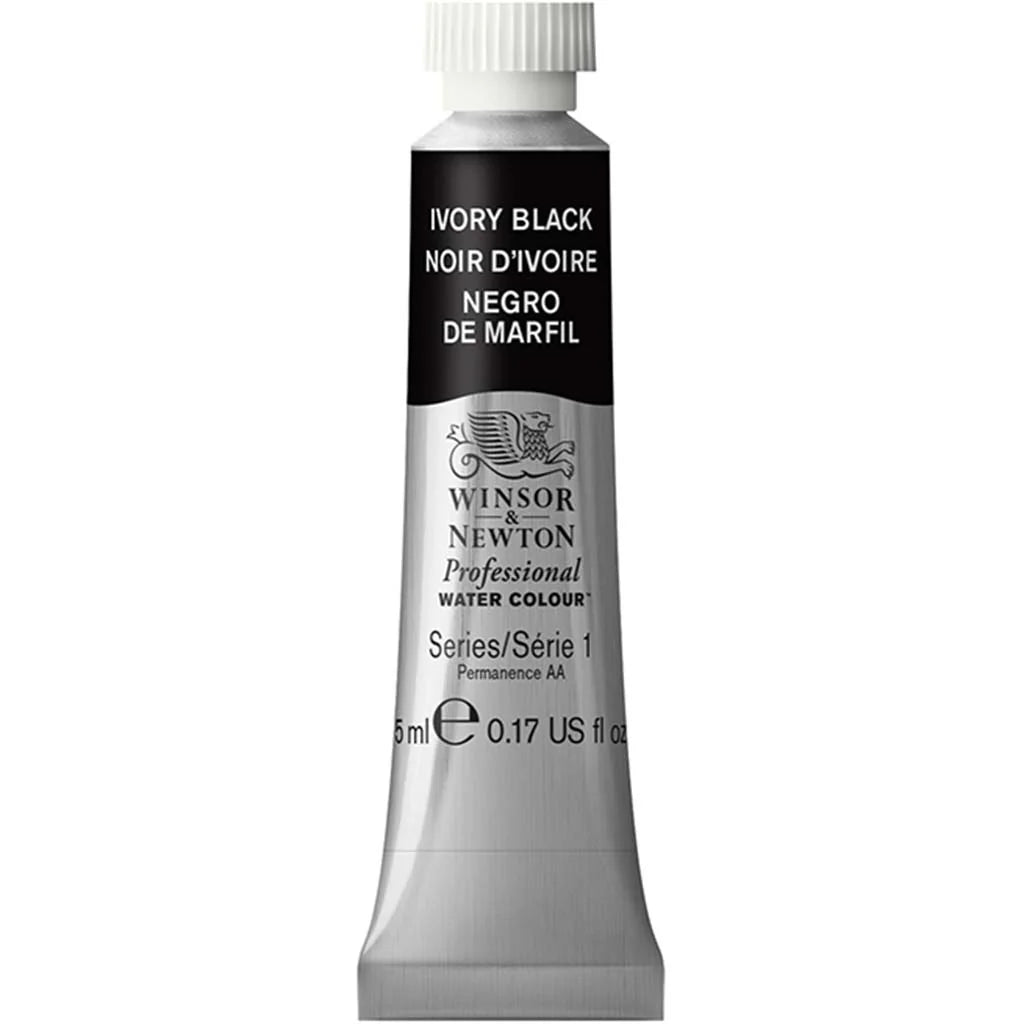 Winsor & Newton Professional Watercolour 5ml Ivory Black S1