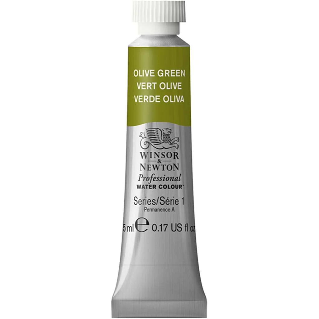 Winsor & Newton Professional Watercolour 5ml Olive Green S1
