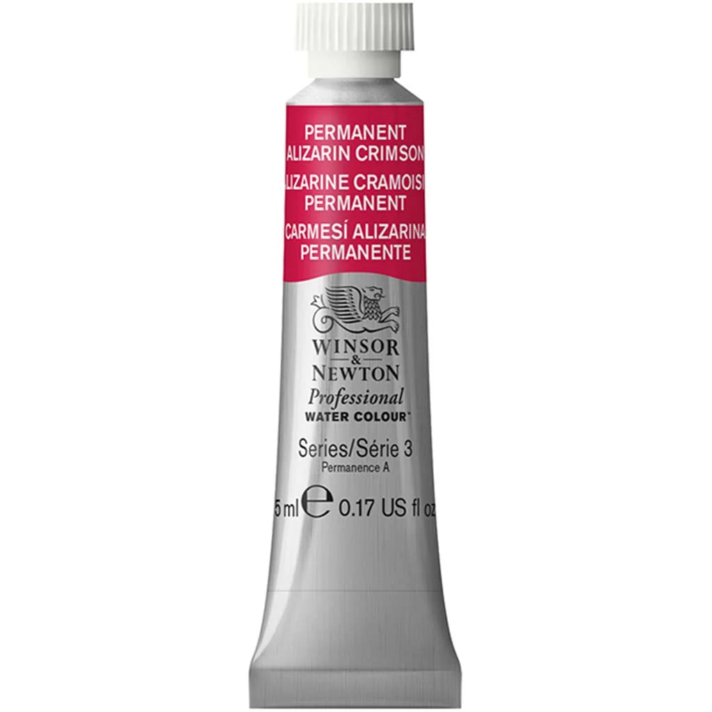Winsor & Newton Professional Watercolour 5ml Permanent Alizarin Crimson S3