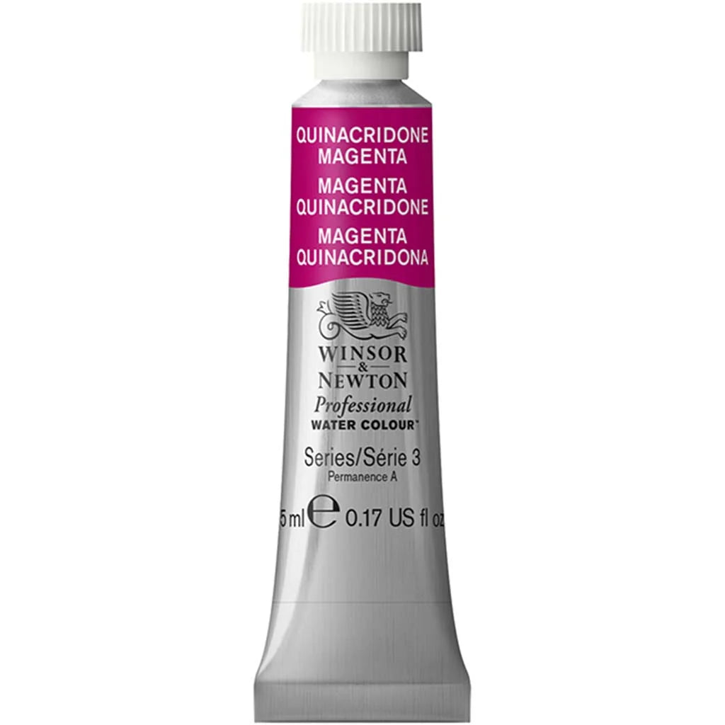 Winsor & Newton Professional Watercolour 5ml Quinacridone Magenta S3