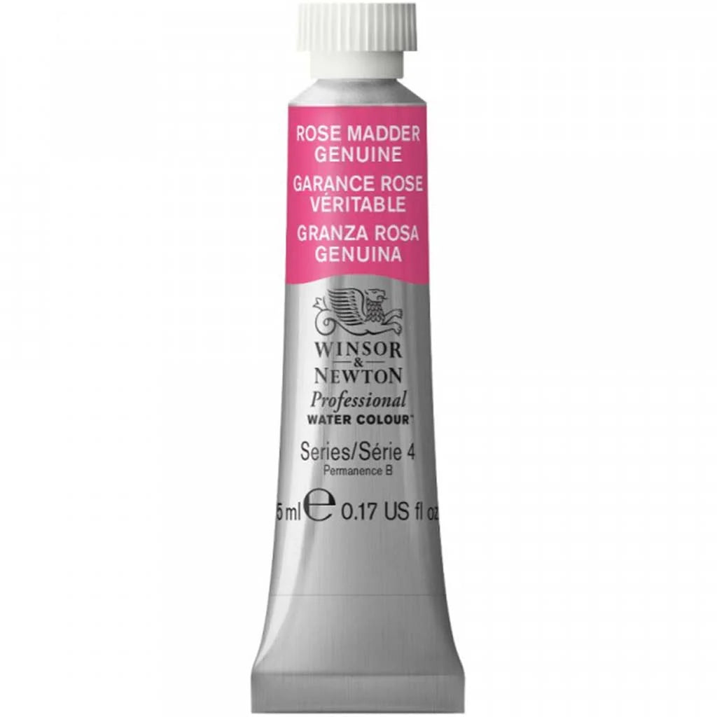 Winsor & Newton Professional Watercolour 5ml Rose Madder Genuine S4