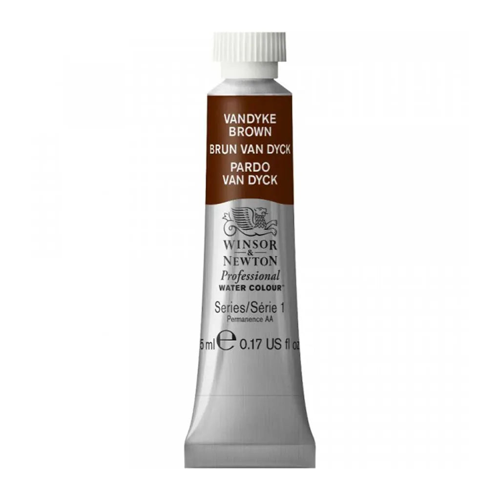 Winsor & Newton Professional Watercolour 5ml Vandyke Brown S1