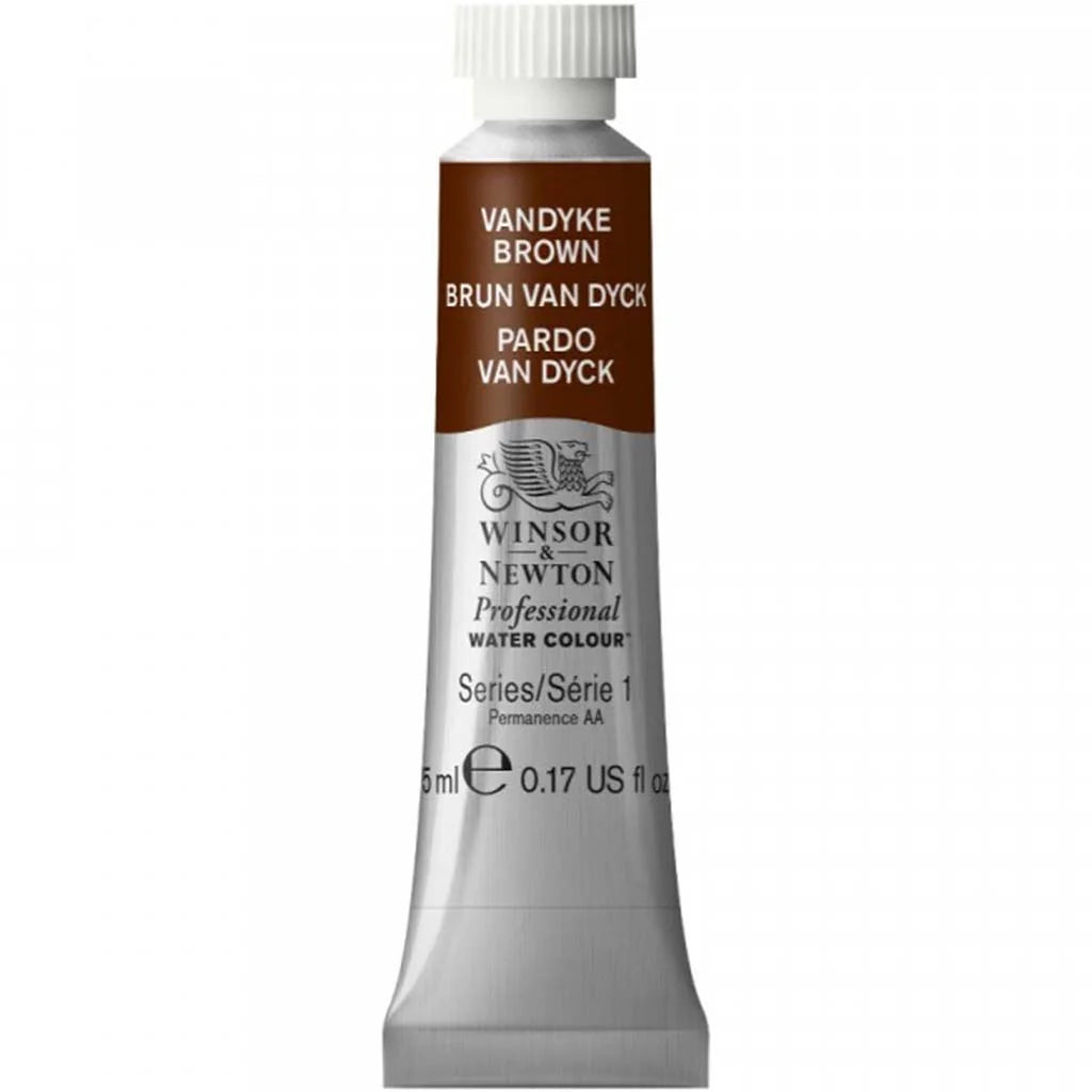 Winsor & Newton Professional Watercolour 5ml Vandyke Brown S1