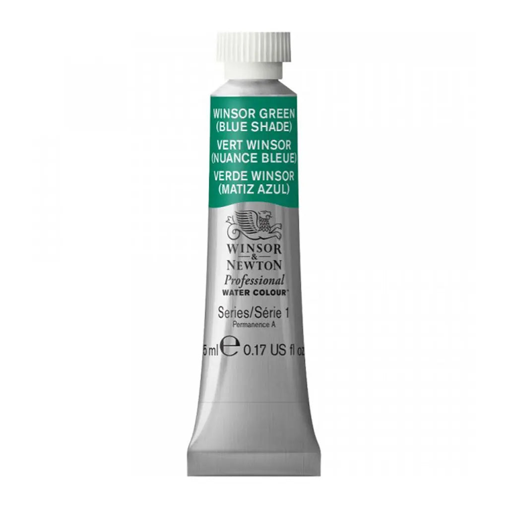 Winsor & Newton Professional Watercolour 5ml Winsor Green (Blue Shade ) S1