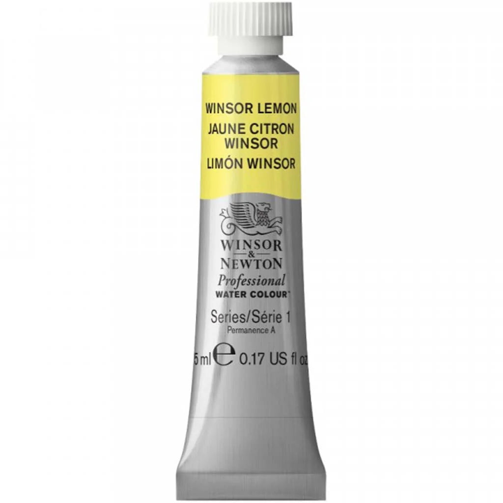 Winsor & Newton Professional Watercolour 5ml Winsor Lemon S1